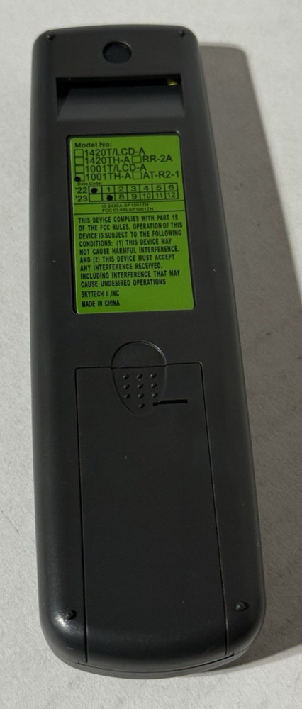 1001TH-A Skytech Remote Transmitter On/Off with Room Temperature Mode Feature