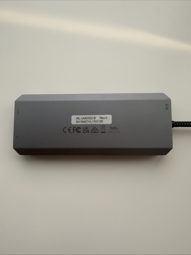 WAVLINK USB-C Triple Display Dock WL-UMD302-B