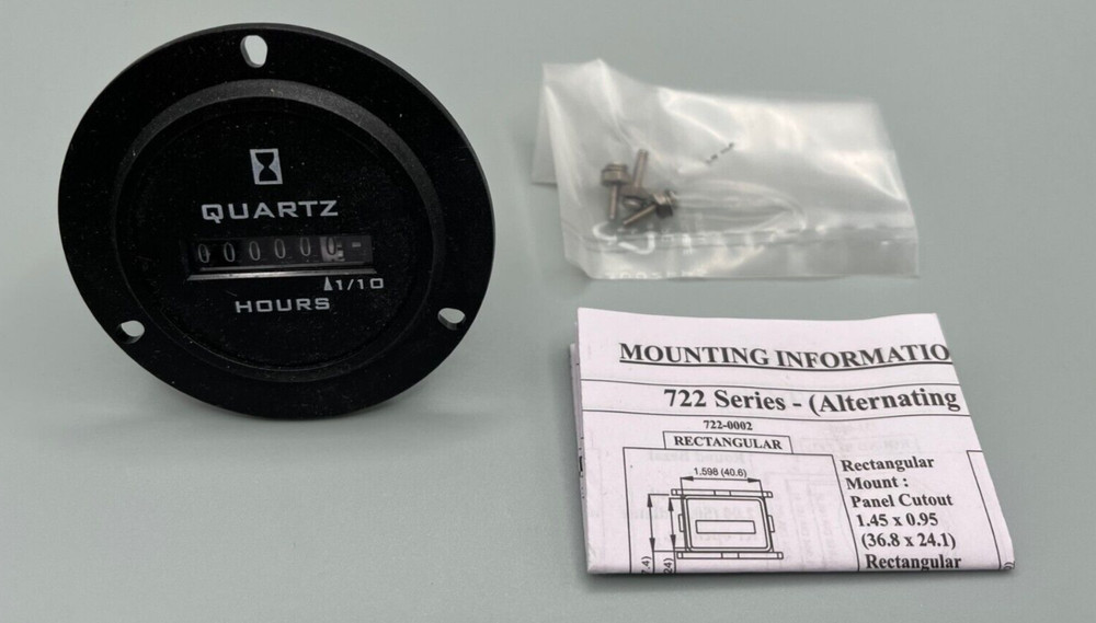 TRUMETER 732-0001 FORKLIFT HOUR METER NEW