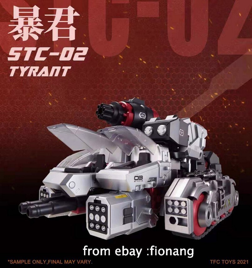 Transformable Megatron TFC STC-02 Tyrant Dominator 4 mode convertion