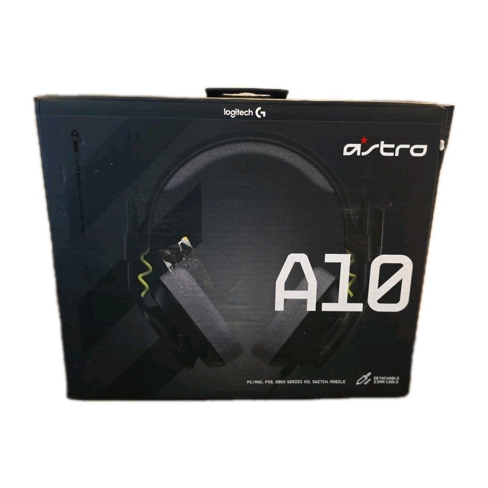 ASTRO A10 Gen 2 Wired Gaming Headset for Xbox/PC 3.5mm Boom Mic Inline Open Box