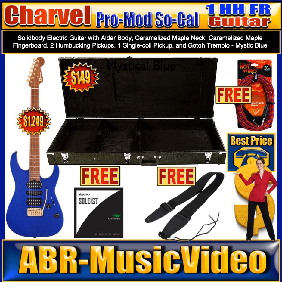 Charvel Standard Series Style 1/2 Hardshell Case