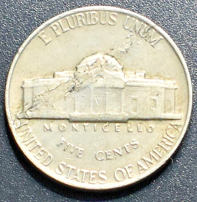 1963 ERROR NICKEL LAMINATION PEELING     144