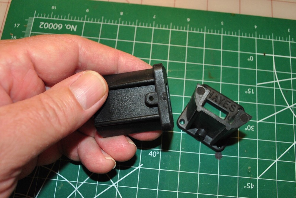 Two .09 engine mounts, Hayes