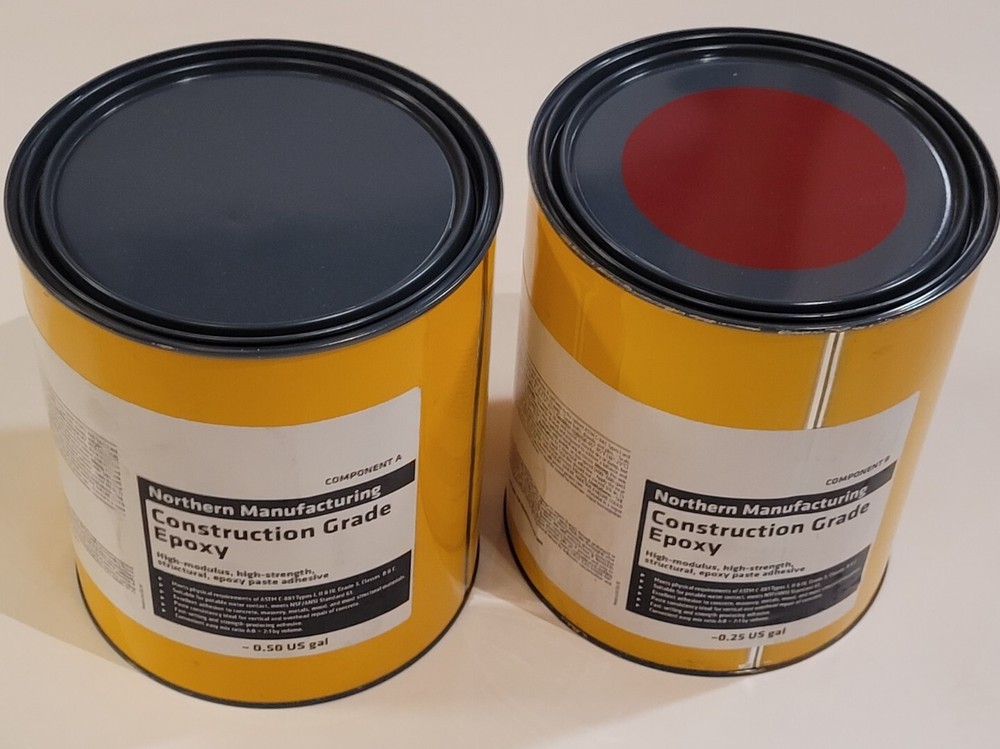 Construction Grade Epoxy Paste Adhesive Northern Manufacturing