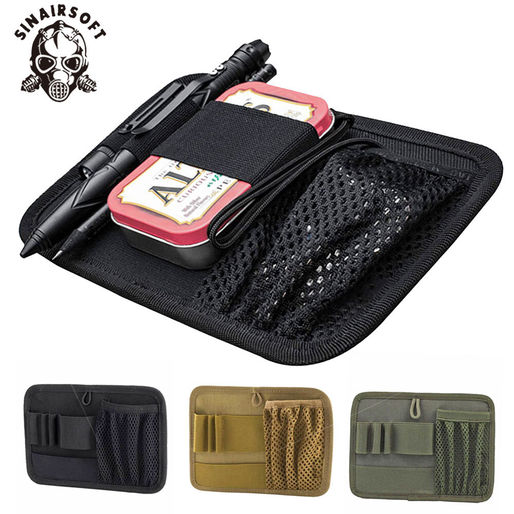 Tactical EDC Insert Modular Panel Organizer Utility Bag Inner Holder Fasteners