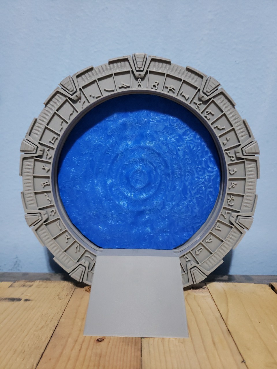 3D Printed 8.25" Stargate LED Decor - SG1 - Scifi - Novelty - Free Shipping -