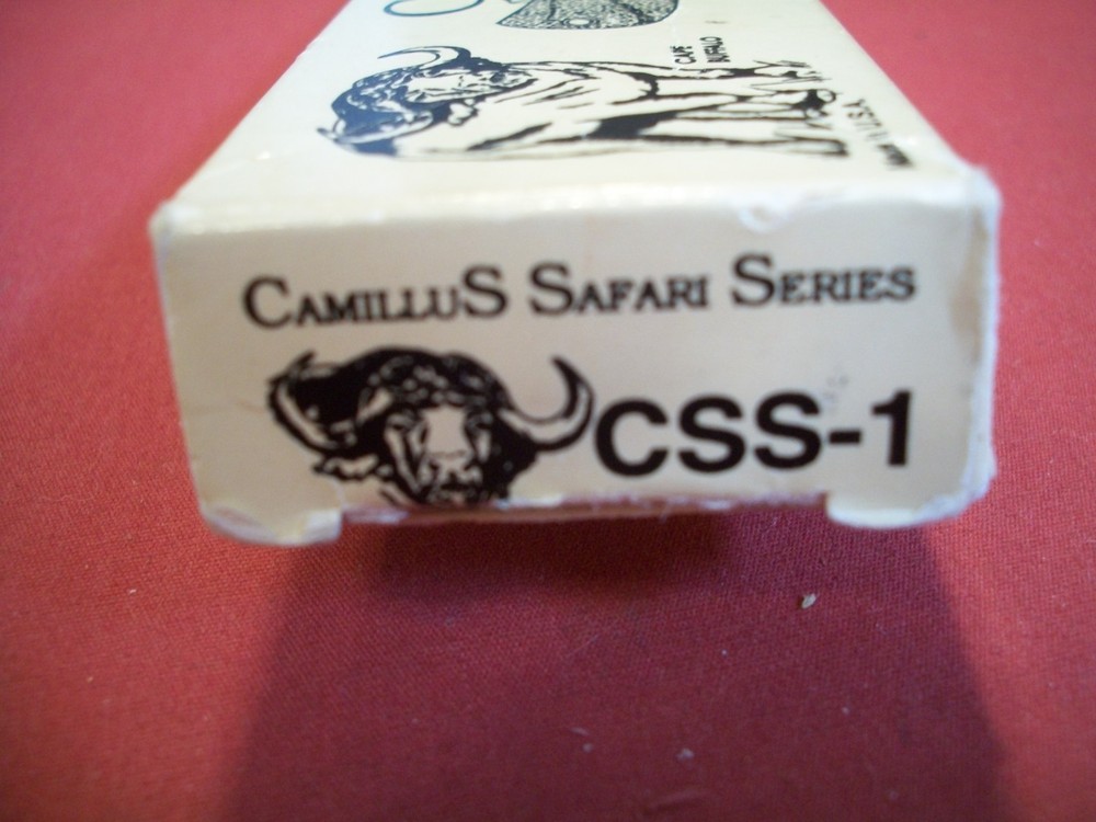 Camillus Safari Series Empty Pocket Knife Box for a #CSS-1