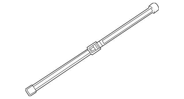Genuine BMW Wiper Blade 61627474264