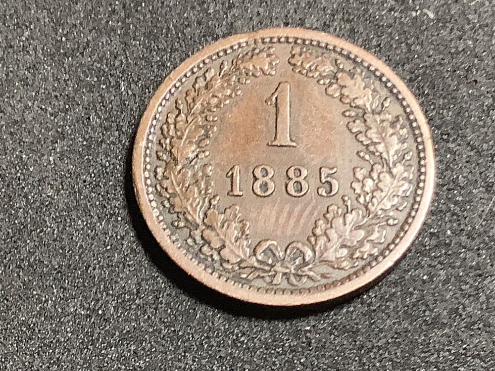 1885 AUSTRIA KREUZER