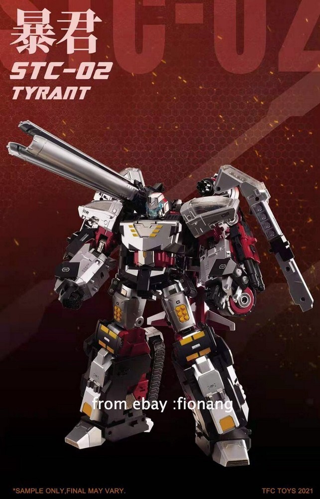 Transformable Megatron TFC STC-02 Tyrant Dominator 4 mode convertion