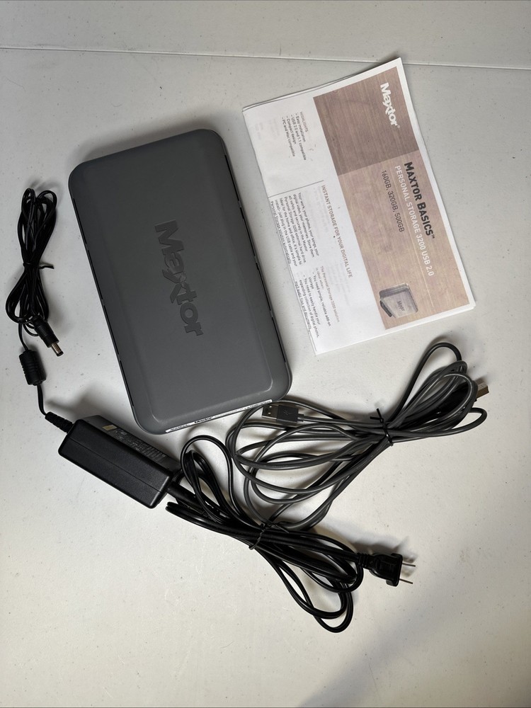 Master Basics Personal Storage 3200 USB External Hard Drive