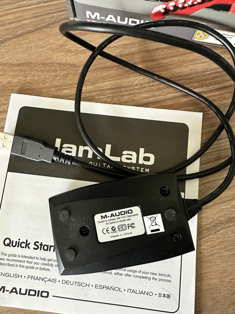 M-audio JamLab USB Guitar Interface