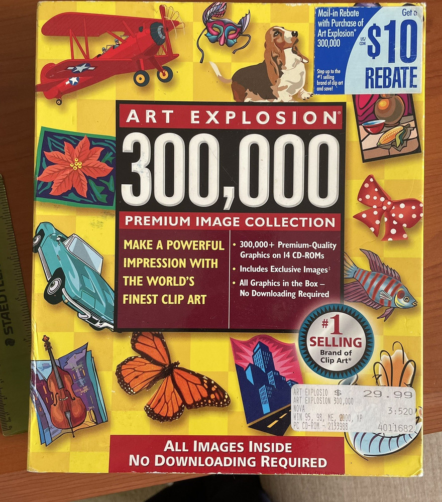 Art Explosion 300,000 Premium Image Collection [CD-ROM] PC