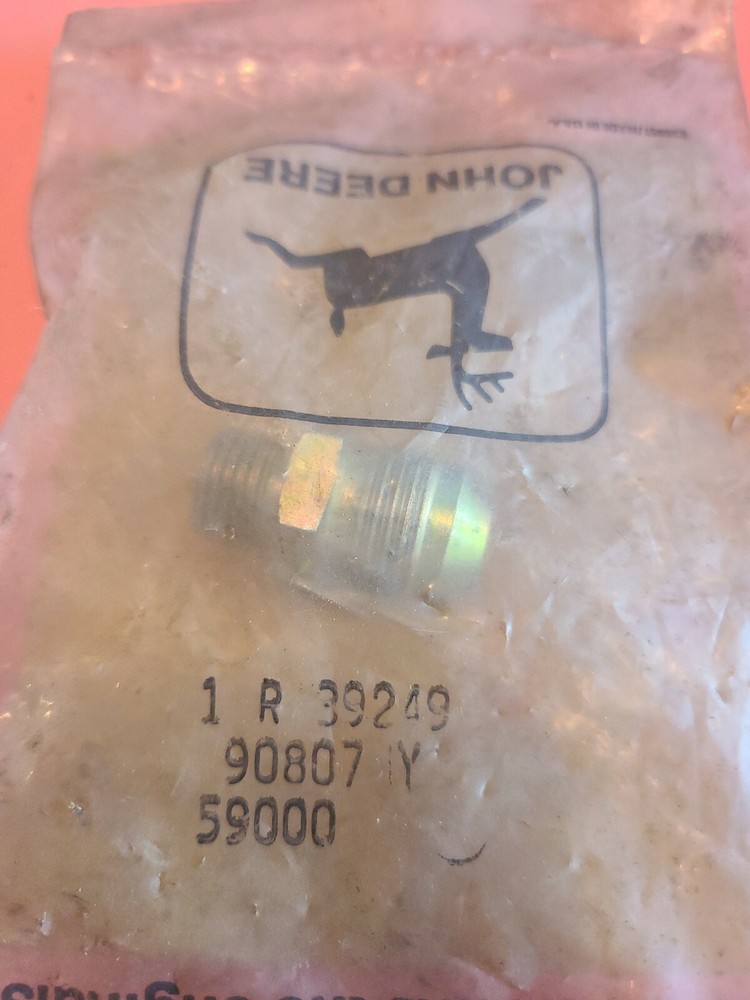 John Deere Original Equipment Adapter Fitting #R39249