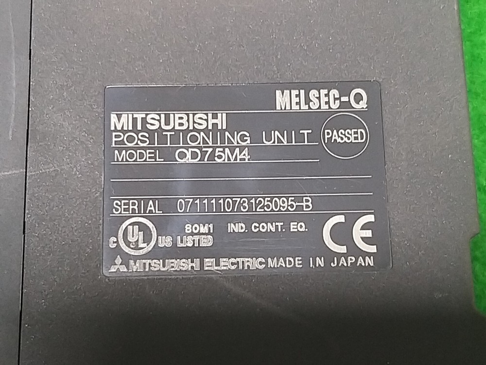 Mitsubishi QD75M4 PLC Module, USED