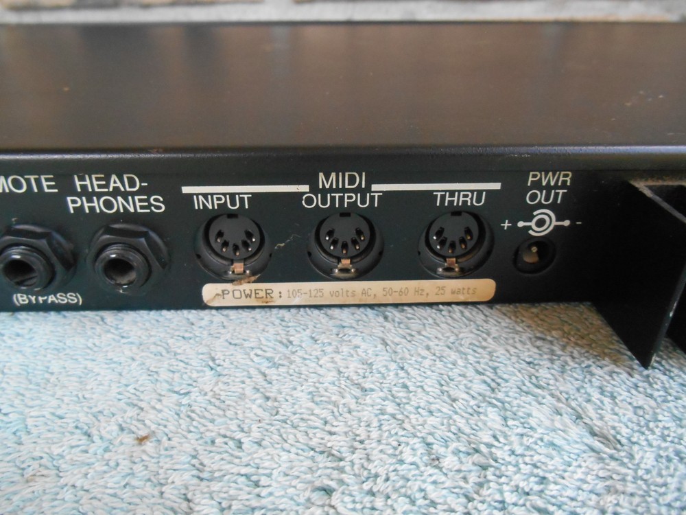 ART SGX NITRO! MIDI PERFORMANCE DIGITAL MULTI EFFECT PITCH TRANSPOSER RACK MOUNT