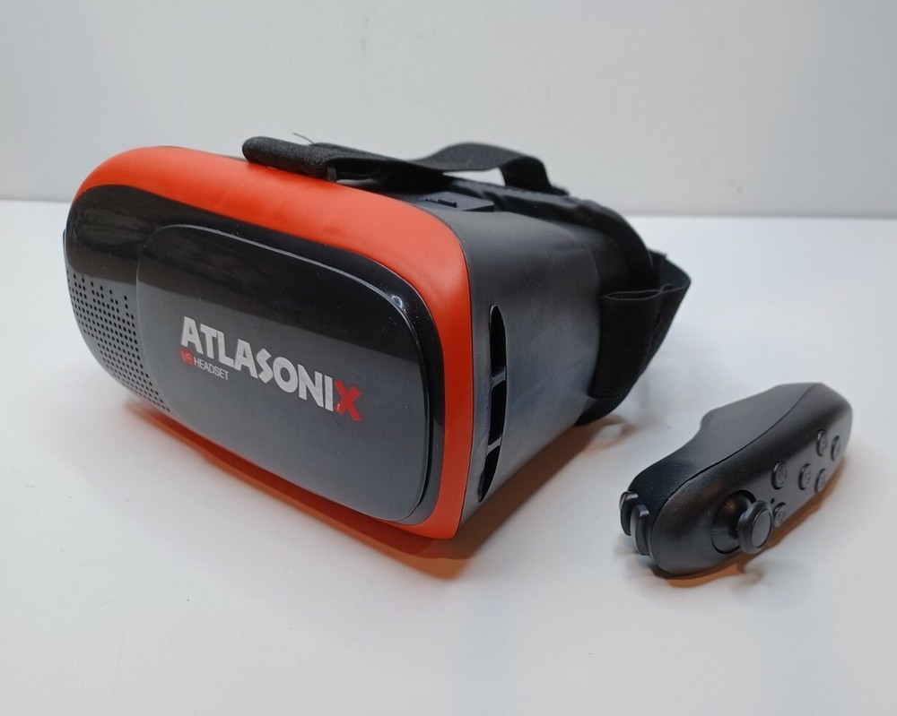 VR Headset Compatible with iPhone and Android Phones VR Set Including Remote