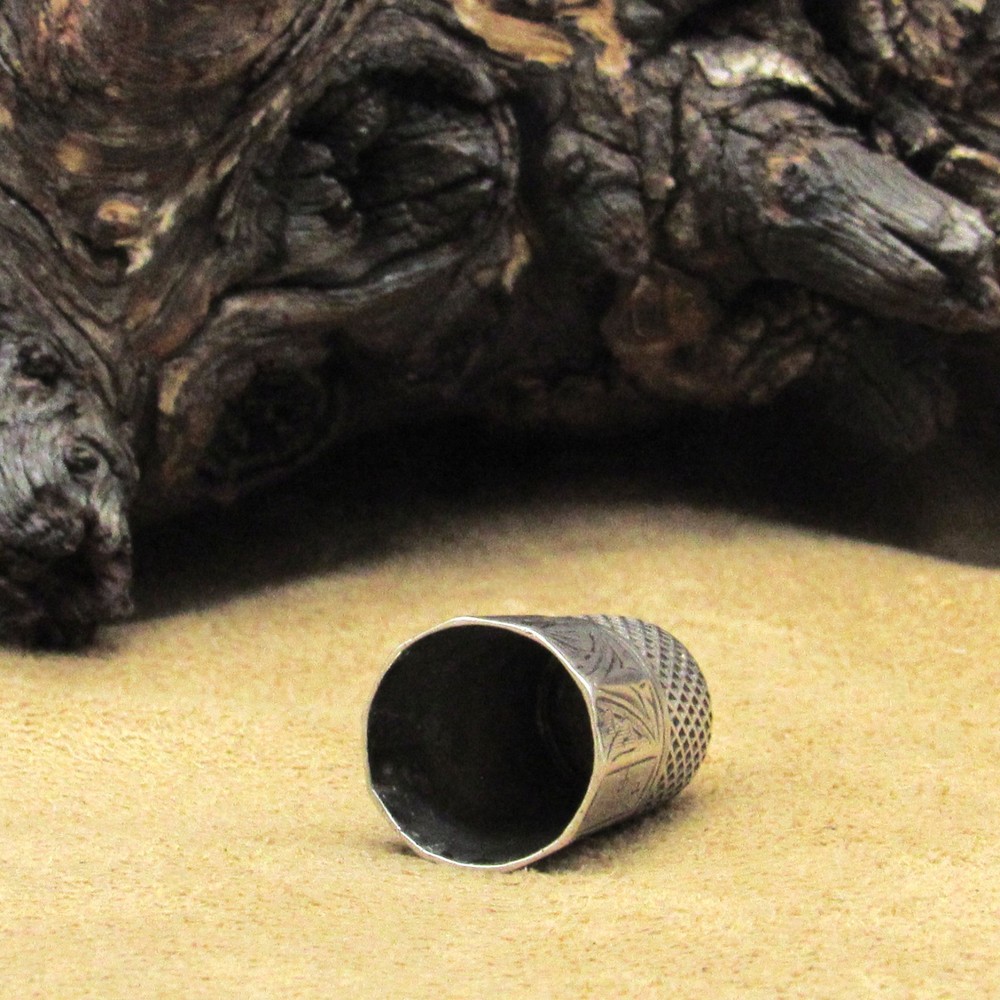 Vintage Sterling Silver Thimble