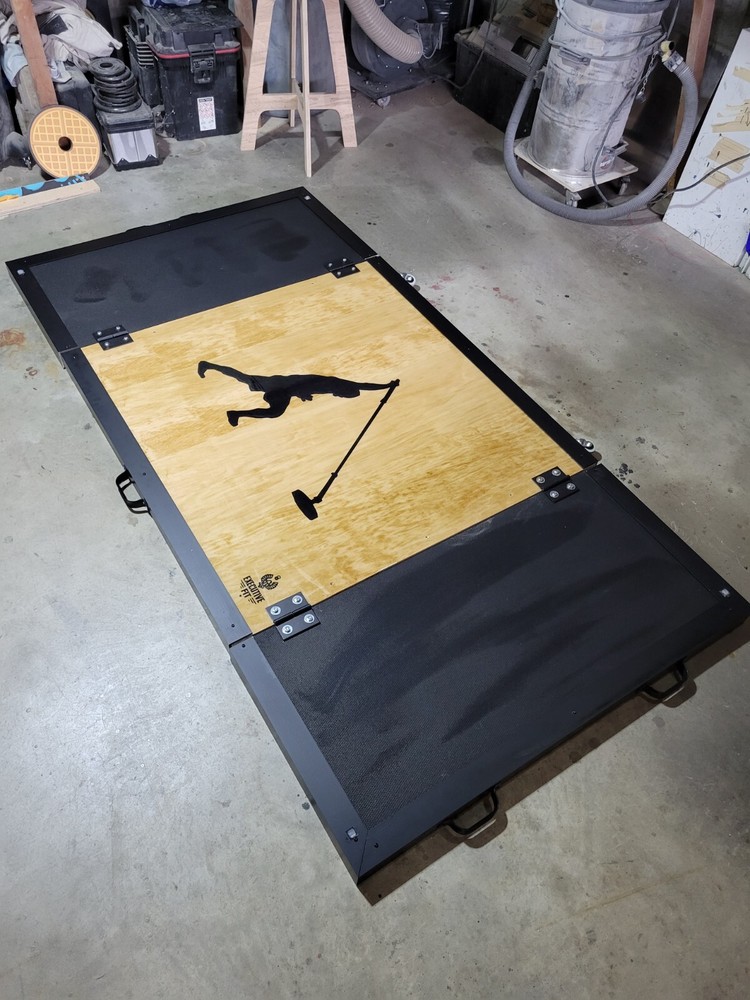 Foldable Deadlift Platform