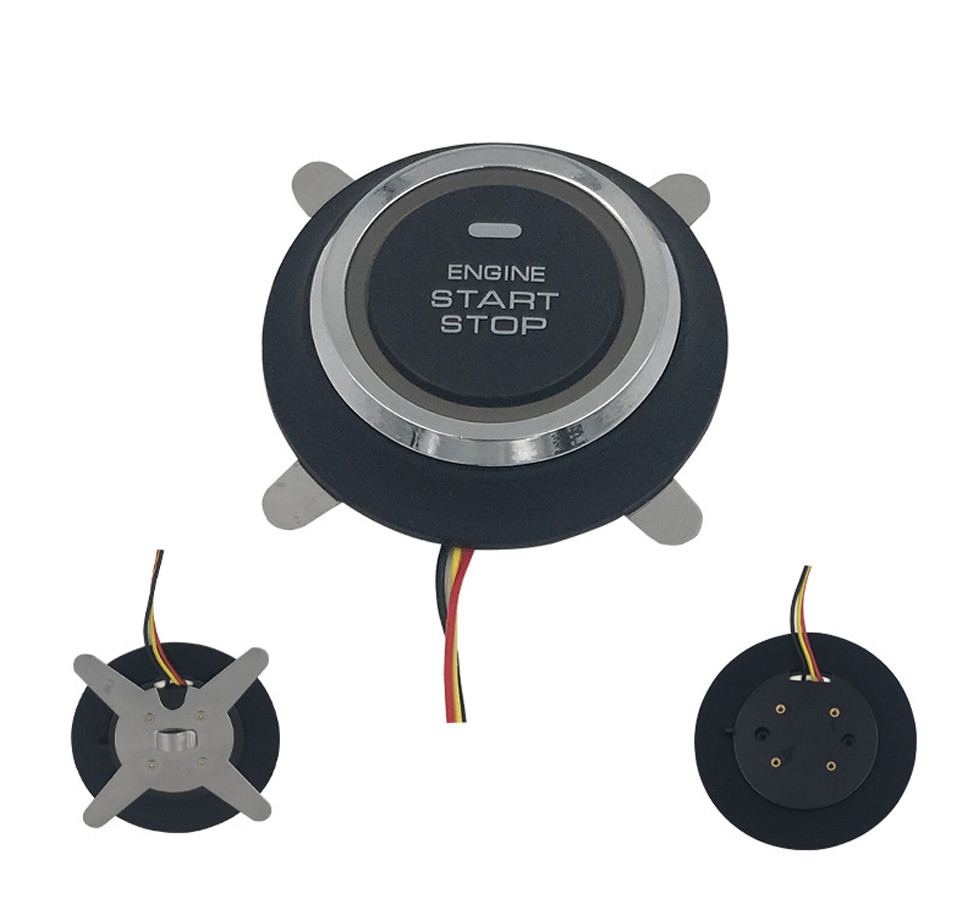 12V Car Engine Start Stop Push Button Keyless Entry Ignition Starter Switch(USA)