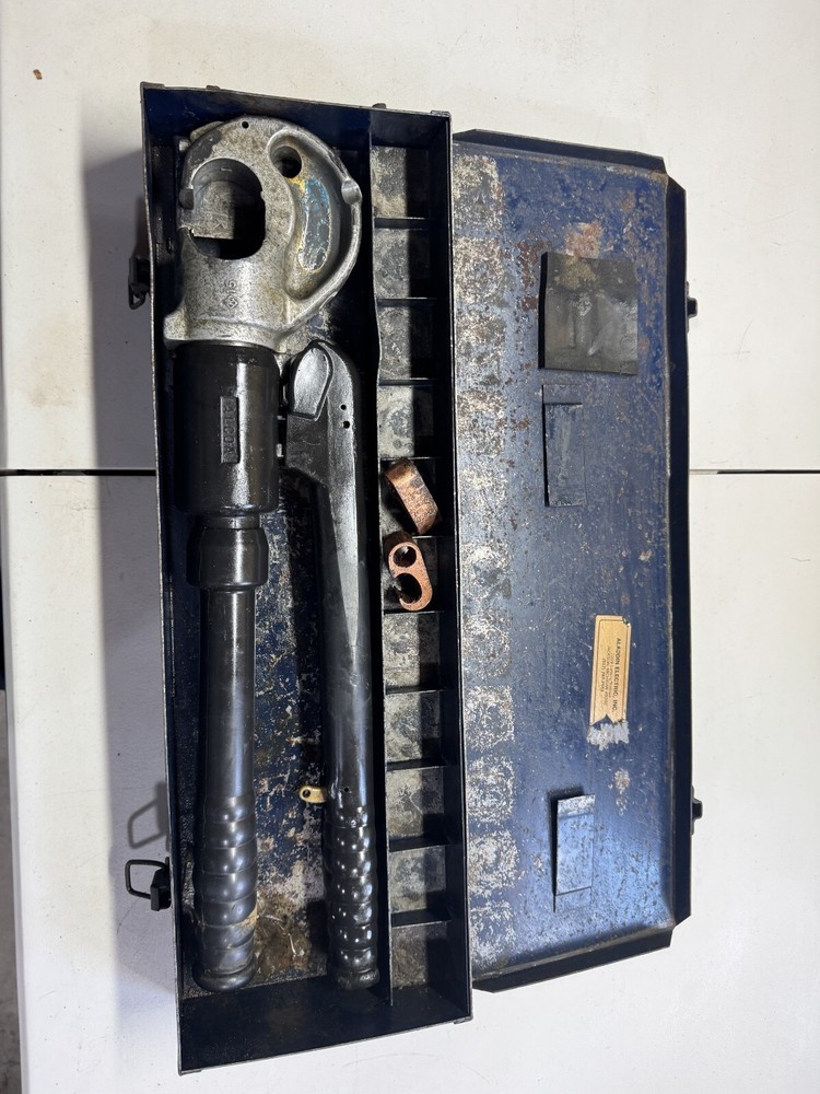 ALCOA 12A HYDRAULIC COMPRESSION HAND CRIMP TOOL