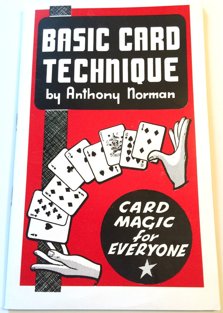 New BASIC CARD TECHNIQUE BOOK Playing Deck Magic For Everyone Magician Force EZ