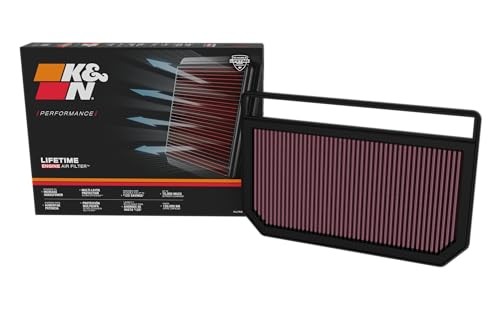 Engine Air Filter: High Performance, Premium, Washable, Replacement Filter,