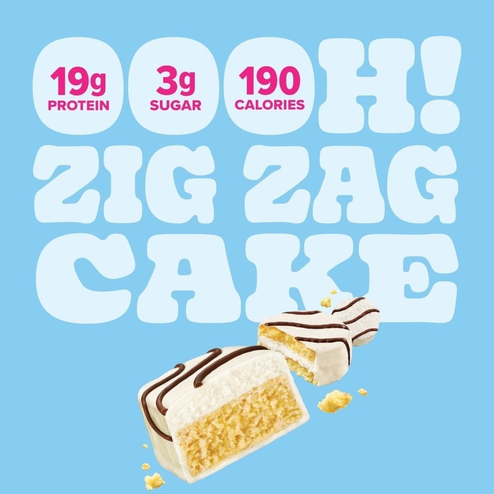 Pure Protein Zig Zag Cake Protein Bars, 1.76 oz (4 Count)