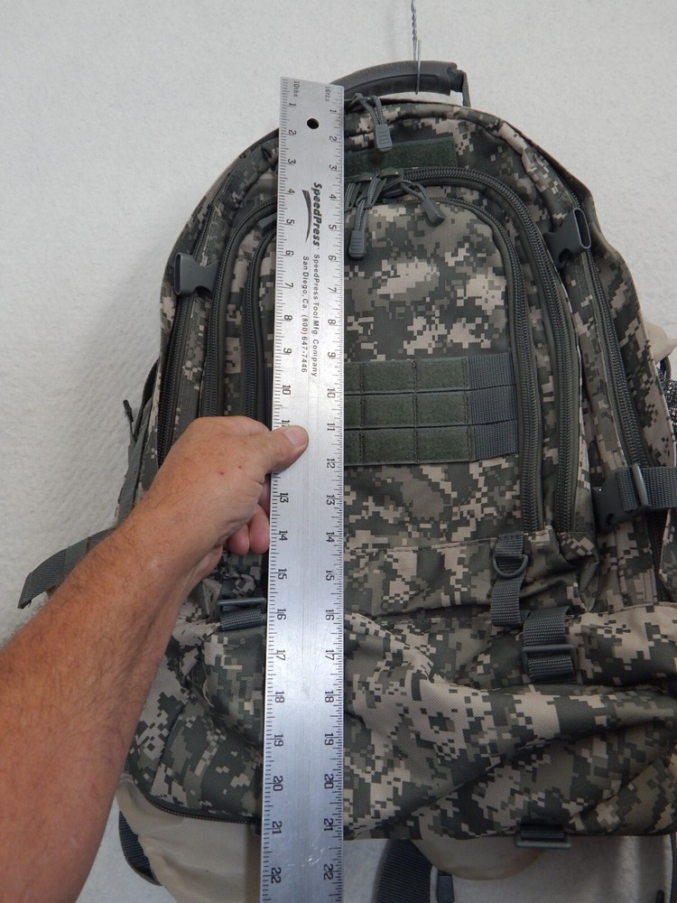 Code Alpha Army ACU UCP Camouflage Medium Tactical Expandable Rucksack Back Pack