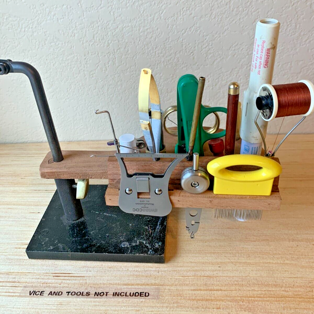 WADE'S FLY-TYING TOOL CADDY (UNFINISHED)