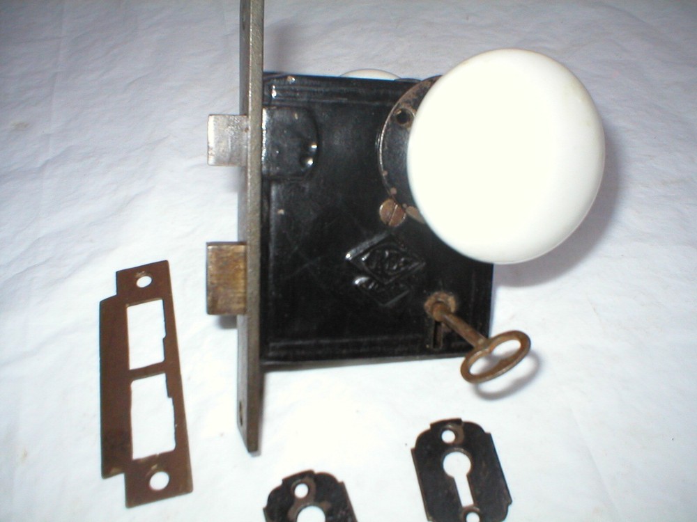Antique Victorian Era Door Hardware