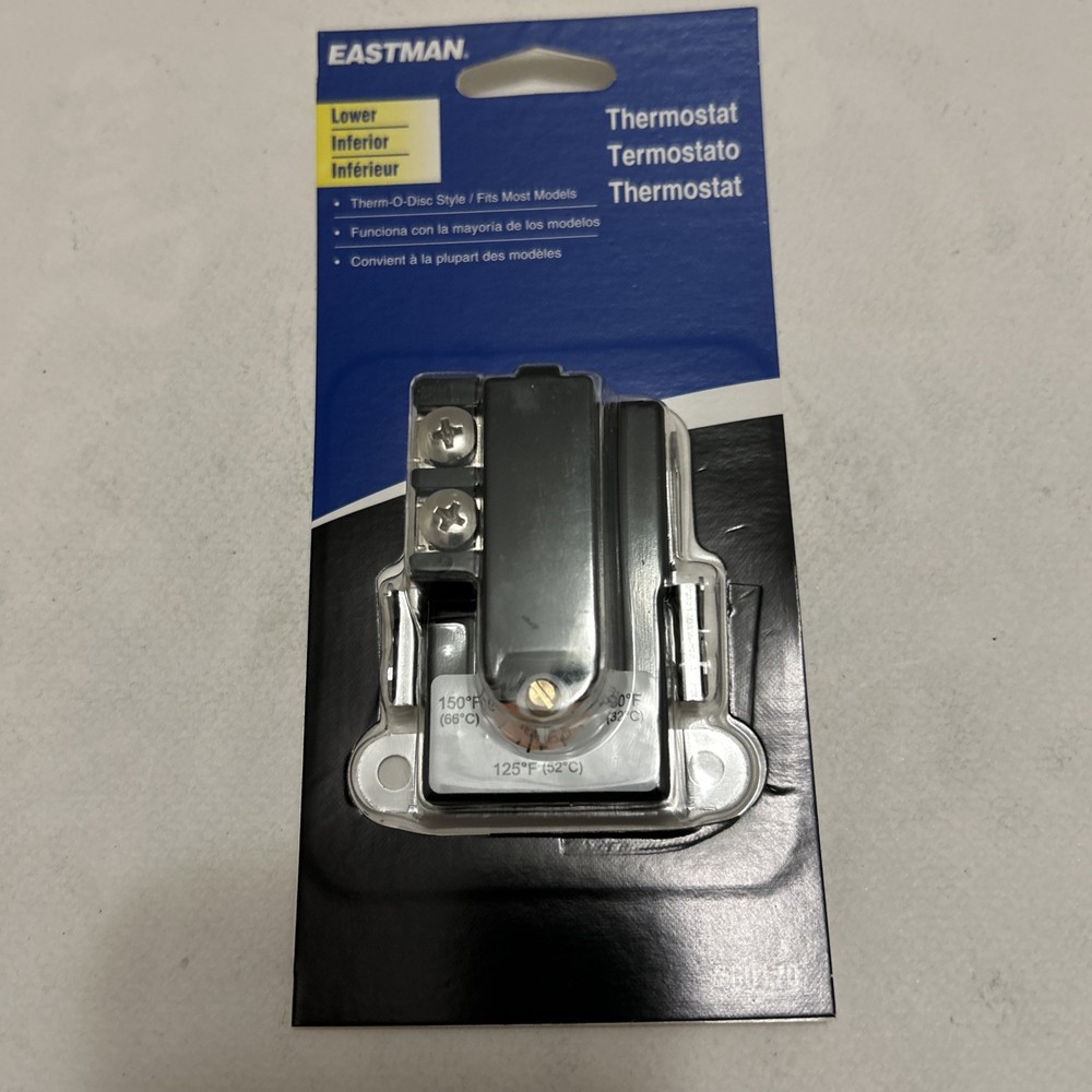 Eastman Lower Element Thermostat for Water Heaters 60170, Therm O Disc Style