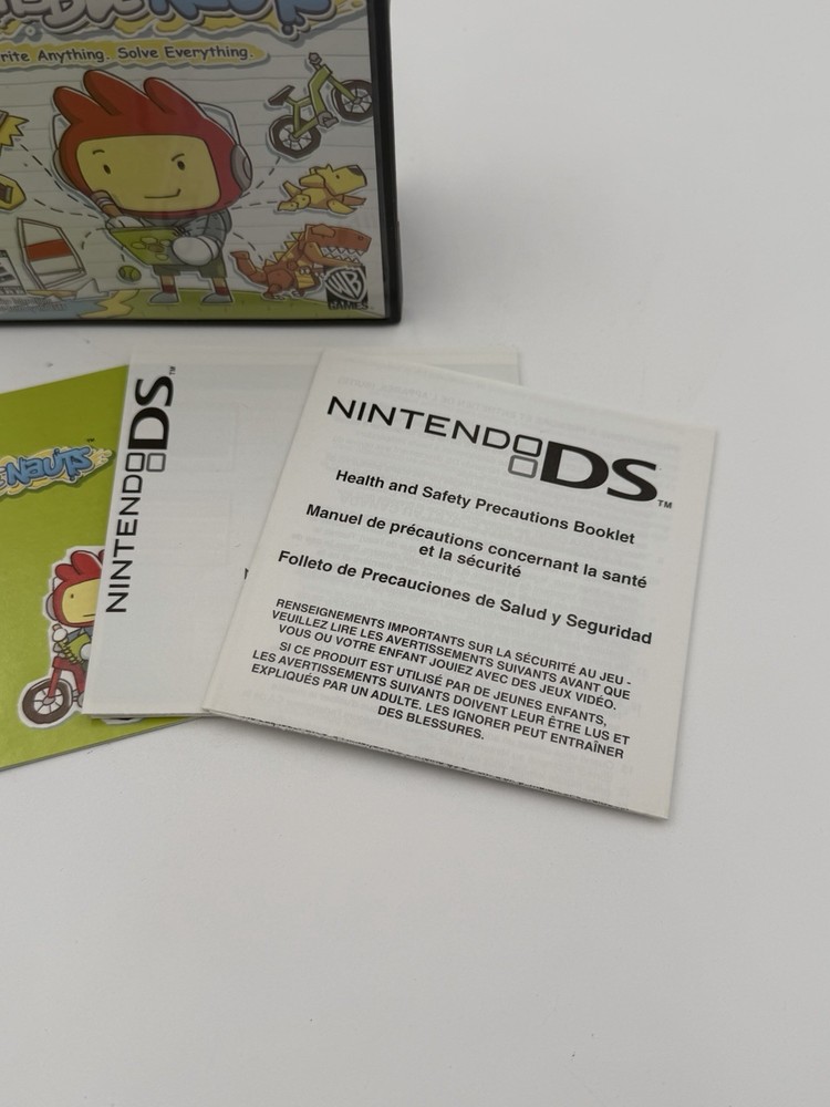 Scribblenauts Write Anything Solve Anything Nintendo DS Empty Replacement Case