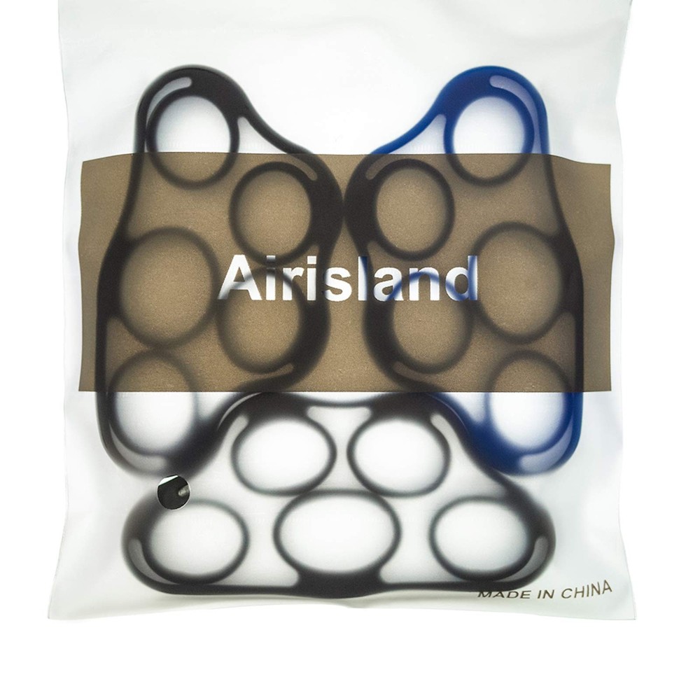Airisland Finger Stretcher Hand Resistance Bands Extensor Black