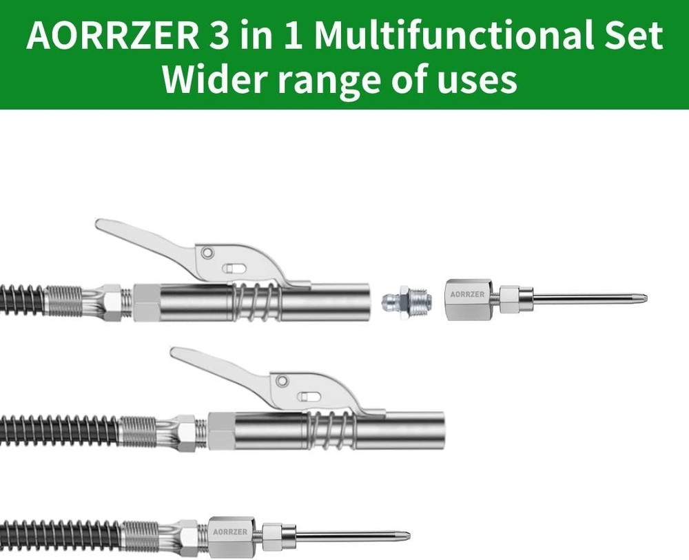 Grease Gun Needle Tip & Coupler Set 1 Pcs+needle Nozzle