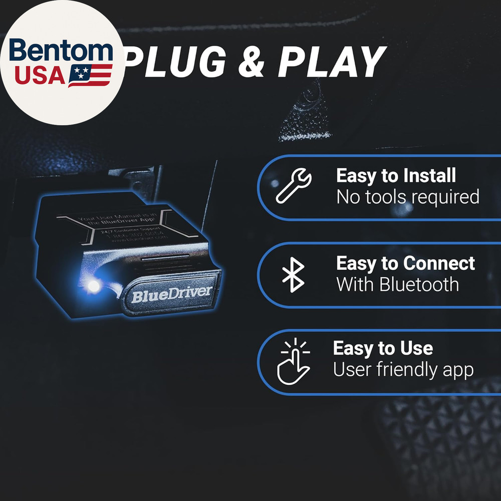 Bluetooth Pro OBDII Scan Tool for Iphone & Android - No Subscription Fee - OBD2