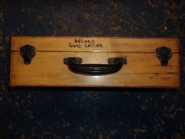 Used Game Call Record Player