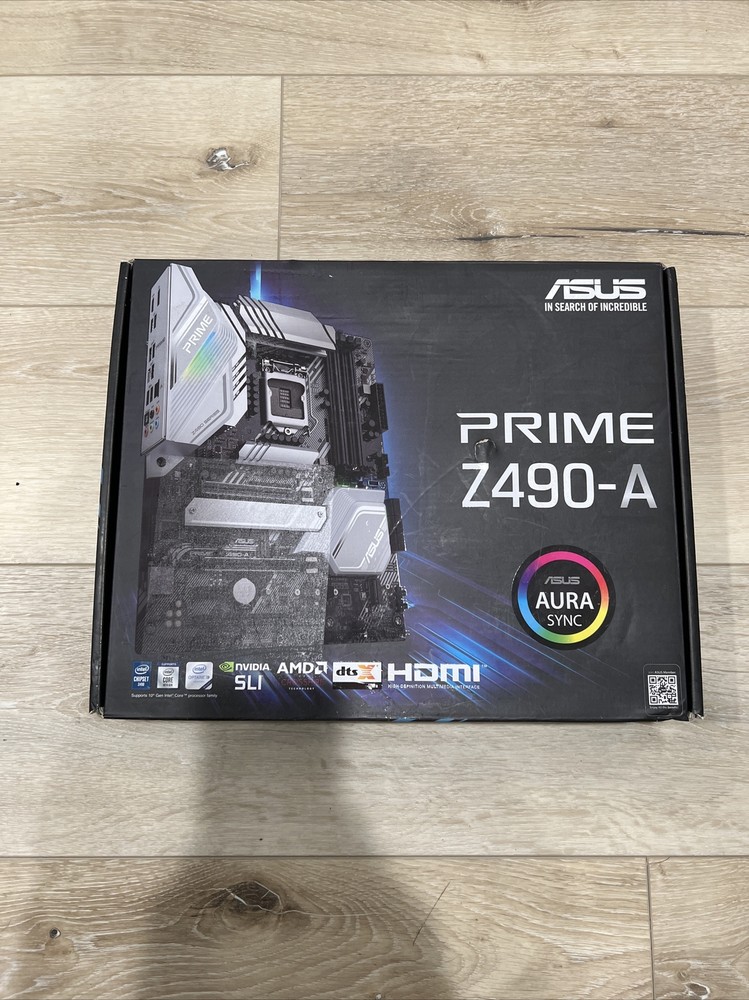 ASUS Prime Z490-A BOX ONLY!!!