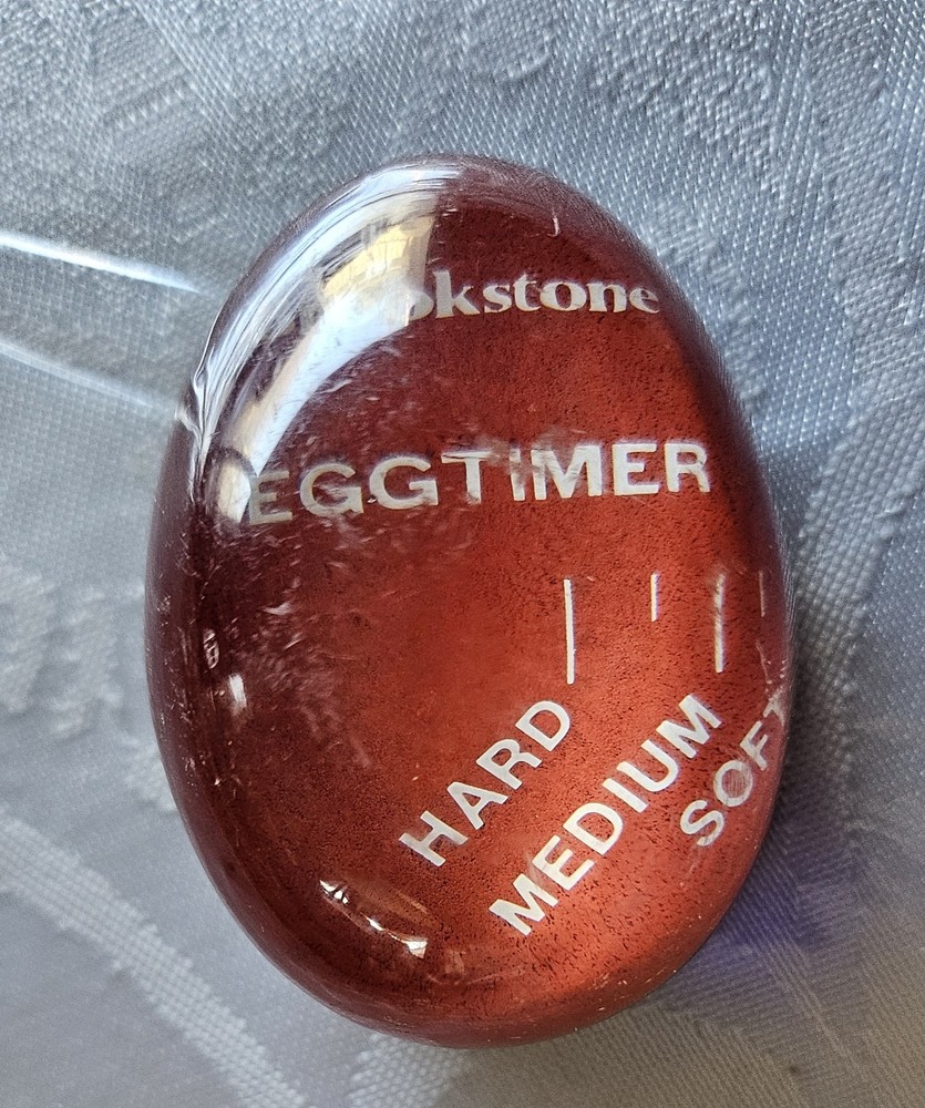 Brookstone Oval Egg Timer Hard Medium Soft