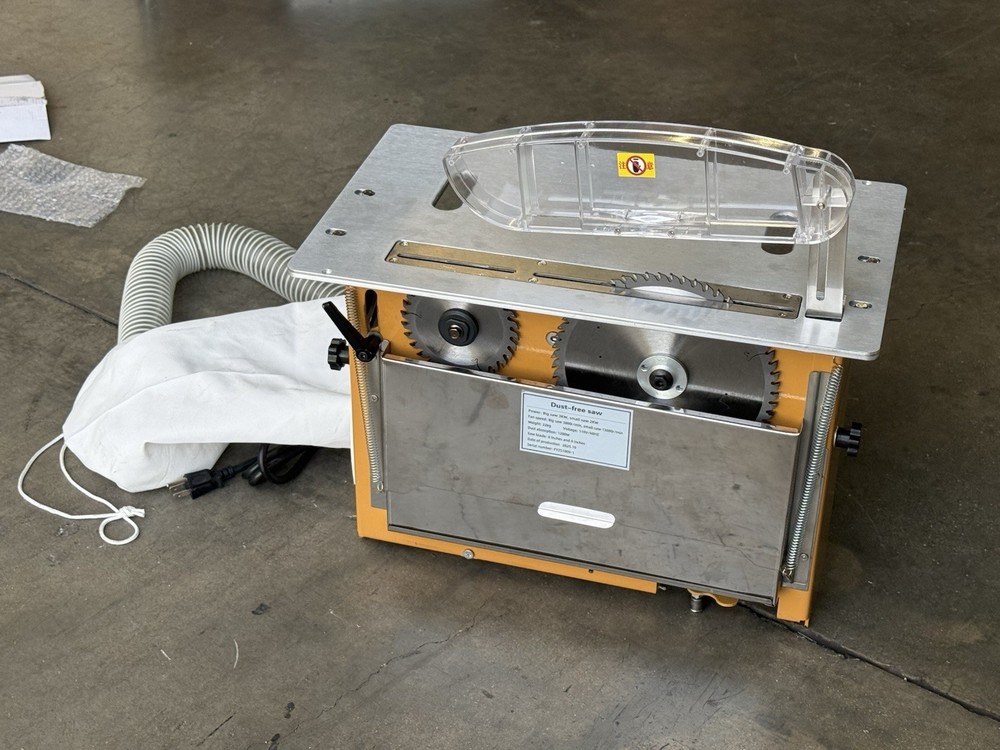 Electric Sliding Table Saw Tilt Folding Saw Multi-Function Workbench