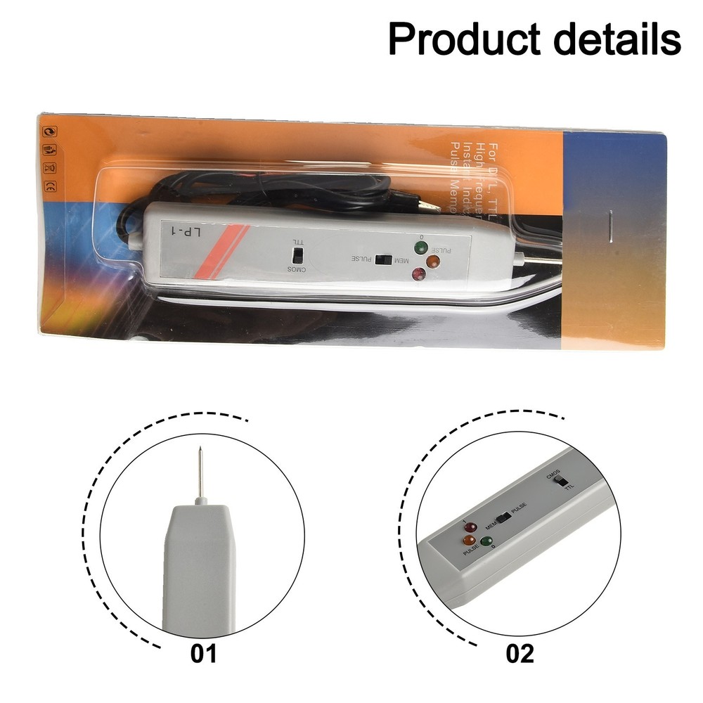 For electronics hobbyists logic tester pulse memory tester plastic