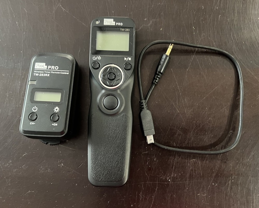 PIXEL PRO TW-283 Remote + TW-283RX Wireless Timer Release Working