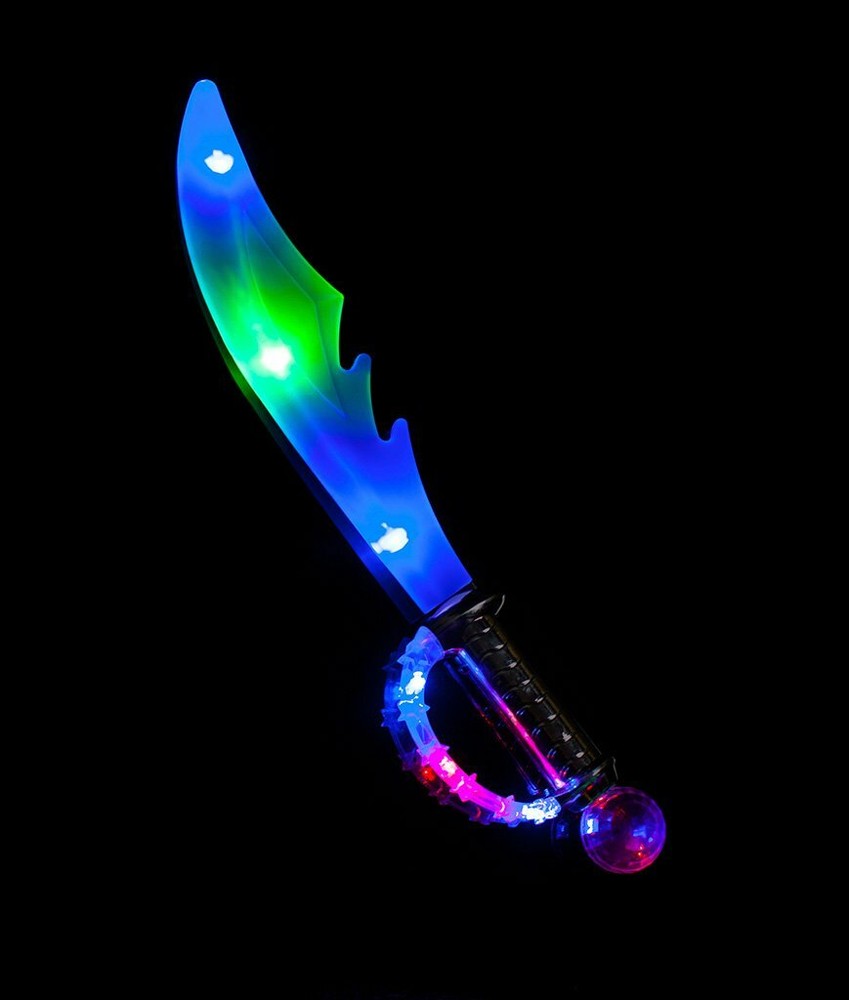 Fun Central (AU053) LED Pirate Sword Light up Handle.
