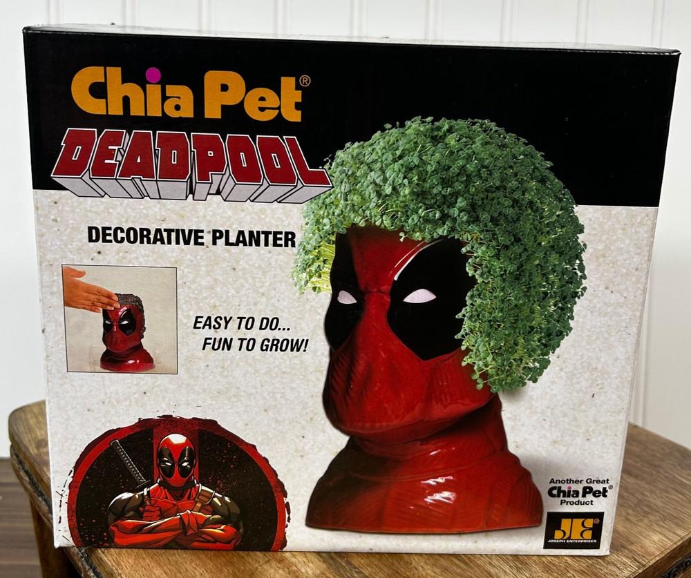 DEADPOOL - Chia Pet - 2018 Marvel - NEW IN BOX