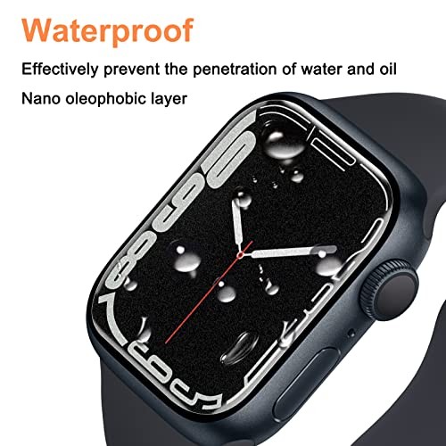 [ 4 Pack ] Privacy Screen Protector Compatible for Apple Watch Series 9 8 7