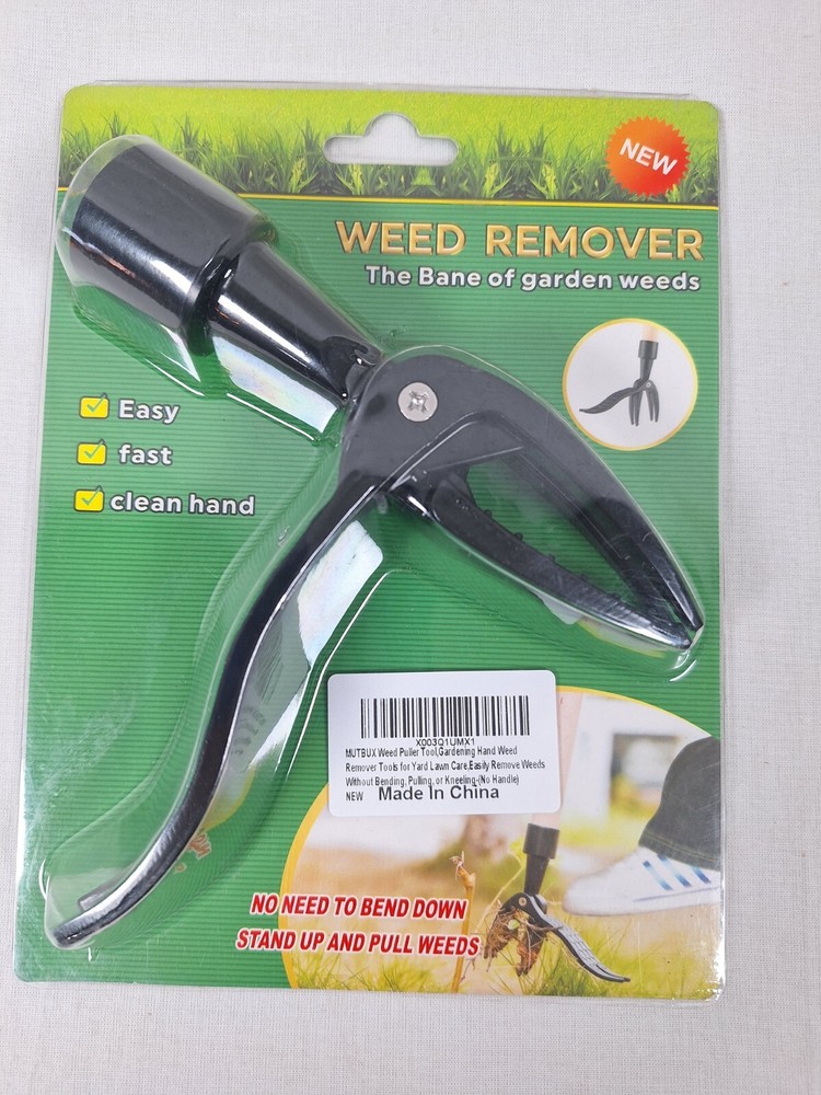 Stand Up Weed Puller Tool Weeding Head Replacement Metal