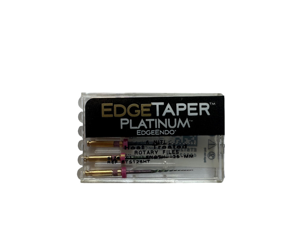 EdgeTaper Platinum Rotary File -  25mm Size - S1 (6pk)