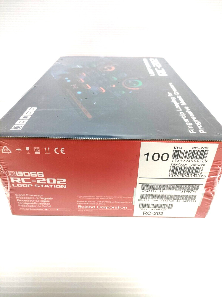 Boss RC-202 Multi Effects DJ Loop Station Looper Work w/AC Adapter From JAPAN