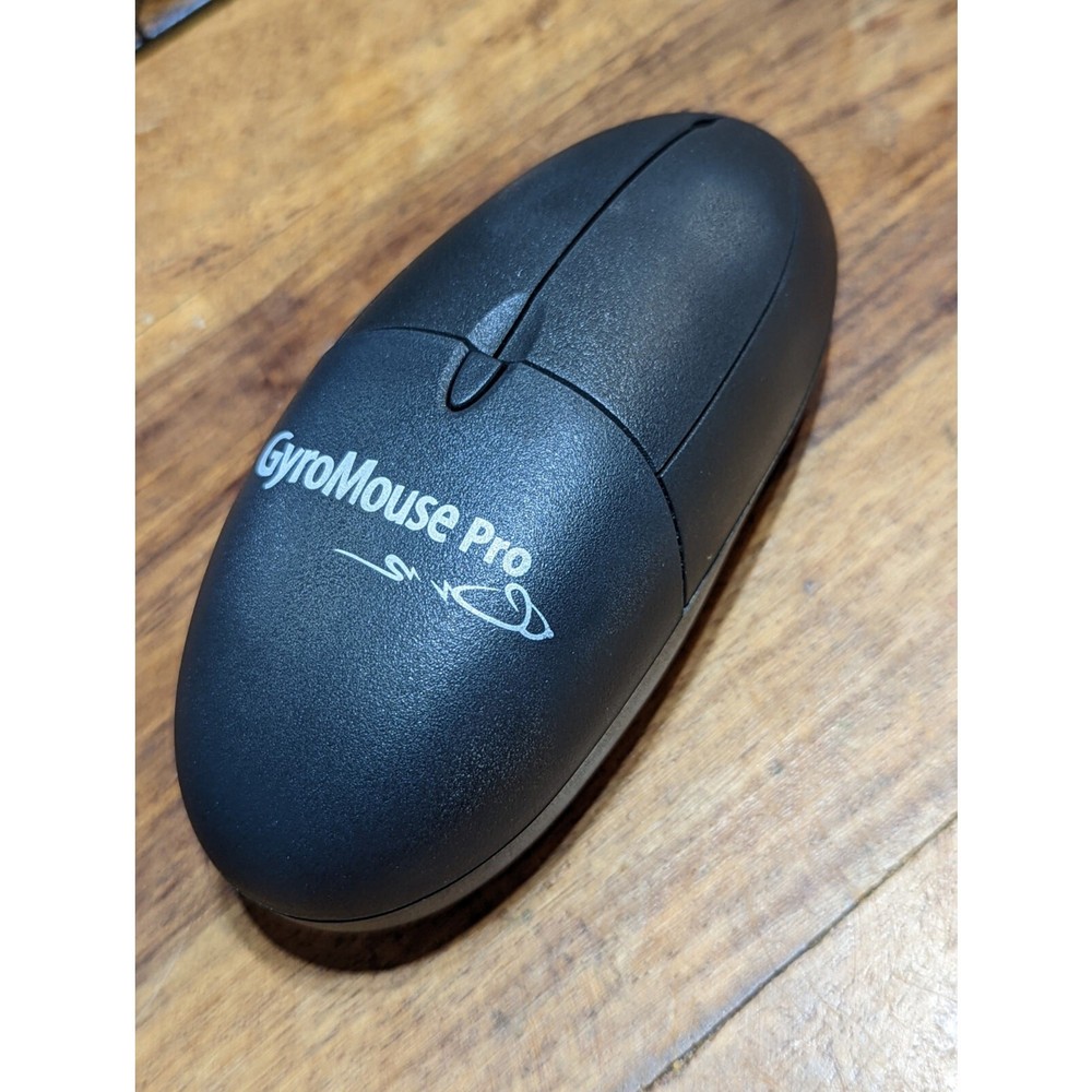 Gyropoint GyroMouse Pro Black Portable Bluetooth Wireless Multi-Touch Mouse